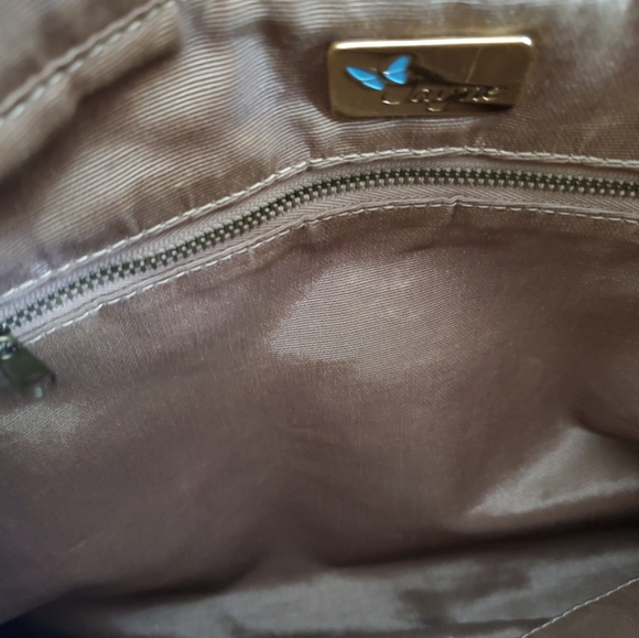 "Jayne" Faux Fur Bag, Like New, Zipper Pocket, Purse, Shades of Brown - Picture 4 of 8